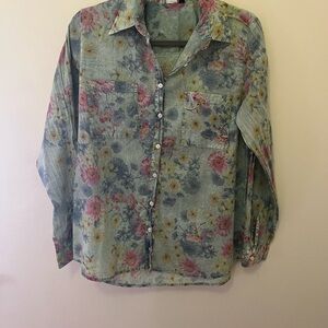 Floral Button-Up Shirt